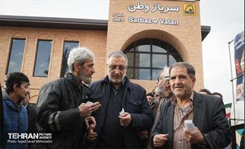 آیین افتتاح ایستگاه مترو سرباز وطن 38