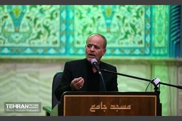 مراسم ترحیم والده سردار ذوالقدر