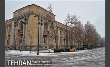 روز برفی میدان مشق و پارک شهر تهران 9