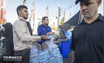 خدمت رسانی شهرداری تهران در راهپیمایی جا مانده های حسینی  9