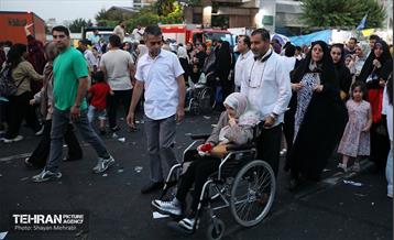 مهمانی ۱۰ کیلومتری عید غدیر در تهران 25