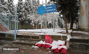 عملیات برف‌روبی در پایتخت 32