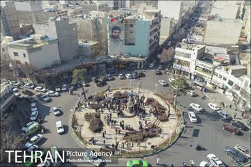 رونمایی از دیوارنگاره شهید یدالله قاسم زاده 18