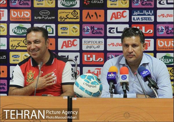 کنفرانس خبری مربیان استقلال و نفت تهران 4