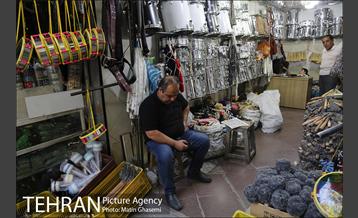 بازار سیاهه فروشی در آستانه ماه محرم پاساژ مهستان 31