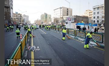 خدمات رسانی شهرداری تهران در آیین تشییع سردار شهید قاسم سلیمانی -2 27