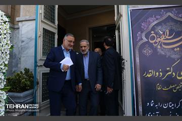 مراسم ترحیم والده سردار ذوالقدر