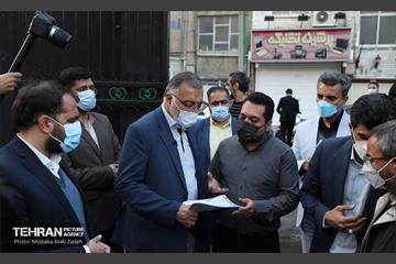 بازدید شهردار تهران از منطقه 14
