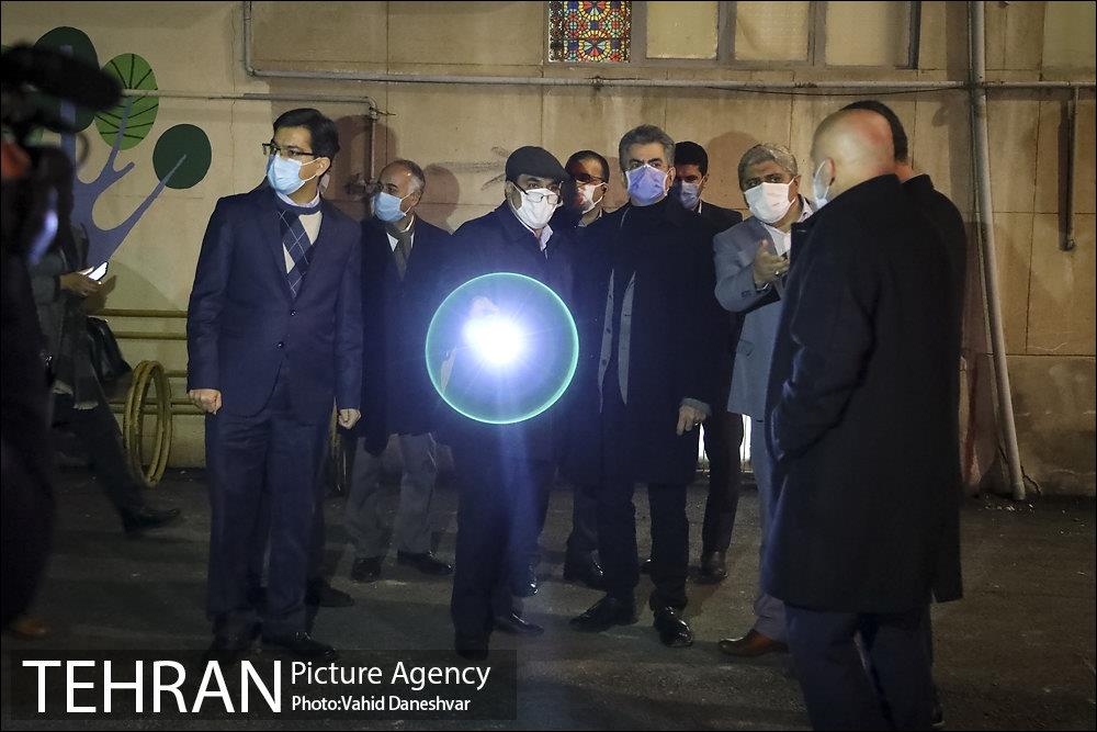 بازدید شبانه دکتر مظاهریان از منطقه۱۷ 1