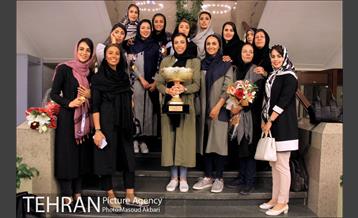 جشن قهرمانی لیگ والیبال و رونمایی از پیراهن تیم ملی