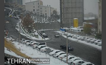 برف پاییزی در تهران 28