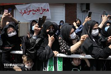 خیمه سوزان ظهر عاشورا در چهار راه گلوبندک  14
