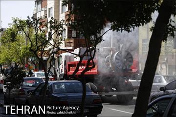 عملیات ضدعفونی محدوده مرکزی تهران 11