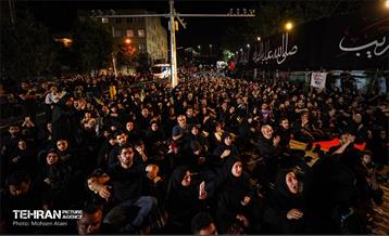 عزاداری شب چهارم محرم در هیئت ریحانة الحسین 48