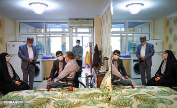 تکریم جانبازان آسایشگاه شهید بهشتی  13