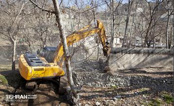 دومین روز اجرای طرح ضربتی پاکسازی دره فرحزاد 12