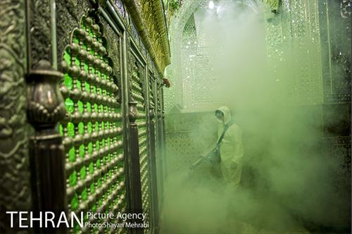 عملیات ضدعفونی امامزاده صالح(ع) 10