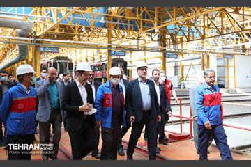 بازدید شهردار تهران از کارخانه واگن سازی 5
