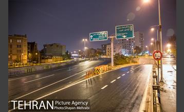 منع تردد شبانه در تهران 17