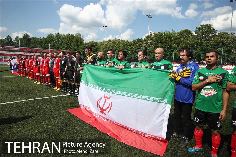 دیدار ایران و اسلواکی در جام جهانی هنرمندان 2