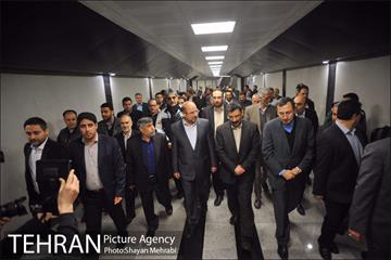 تست گرم خط هفت مترو با حضور شهردار تهران 16