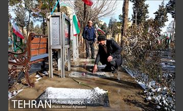 آیین غبارروبی از مزار شهدای انقلاب اسلامی 10