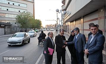 بازدید کمیسیون برنامه و بودجه شورای شهر از پروژه‌های منطقه 11 43