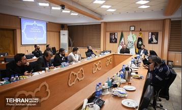 نشست خبری فرمانده یگان حفاظت شهرداری تهران 15