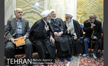 حضور شهردار تهران در مراسم ترحیم «محمدنبی حبیبی»  2