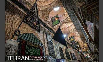 بازار تهران سیاه پوش شد 9