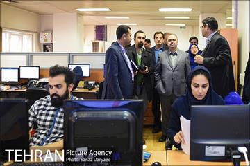 بازدید مدیرکل دفتر شهردار تهران از  سازمان فناوری اطلاعات و ارتباطات شهرداری تهران 4