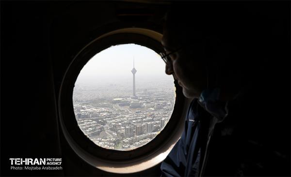 حضور شهردار در تمرین مشترک امداد هوایی تهران 22