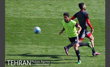تمرین تیم ملی فوتبال 7