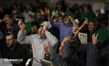 مراسم احیای شب نوزدهم در امامزاده سید جعفر و حمیده خاتون(ع) 6