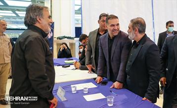 استقرار میز خدمت سازمان ورزش در مصلای تهران 4