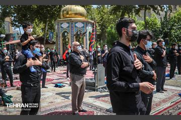 مراسم عزاداری عاشورای حسینی در امامزادگان سیدجعفر(ع) و حمیده خاتون(س) 41