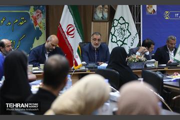 دیدار شهردار تهران با نخبگان منطقه 13