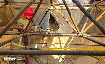 حریق در بازار تجریش 13