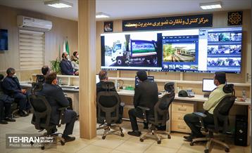 بازدید شهردار  تهران از تجهیزات جدید سازمان مدیریت پسماند 24