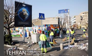 خدمات رسانی شهرداری تهران در آیین تشییع سردار شهید قاسم سلیمانی -2 32