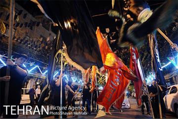 شور حسینی در خیابان گرگان 9