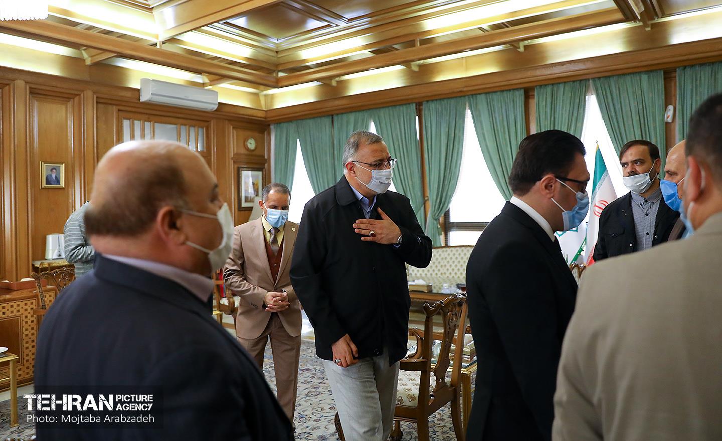 دیدار شهردار تهران با معاون استاندار نجف اشرف 23