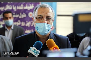 بازدید شهردار تهران از مراکز واکسیناسیون 19