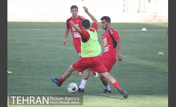 تمرین تیم فوتبال پرسپولیس 14