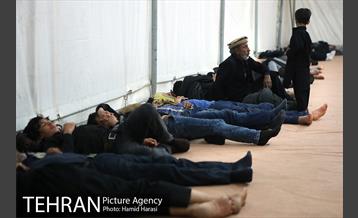 ارائه خدمات نیرو های خادم الحسین (ع) در مرز شلمچه 11