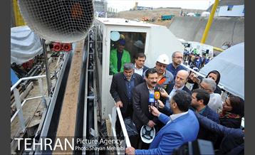 آغاز  حفاری تونل  محور جنوبی خط 6 مترو تهران 32