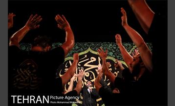 عزاداری شب شهادت امام جعفر صادق (ع) در هیئت ریحانة الحسین 12