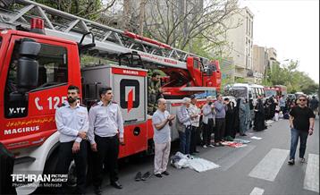 خدمات‌رسانی شهرداری تهران در نماز عید فطر مصلی تهران 22