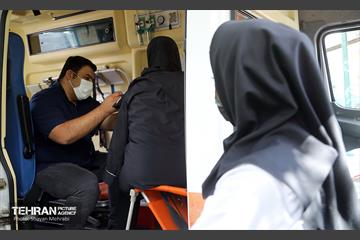 واکسیناسیون اورژانس شهر سالم در پیاده روی جاماندگان اربعین 23