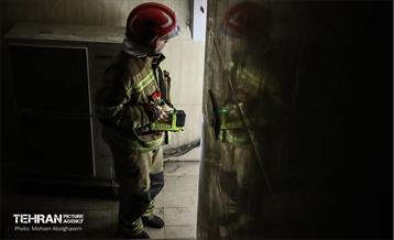 آتش‌سوزی در بیمارستان گاندی تهران 5